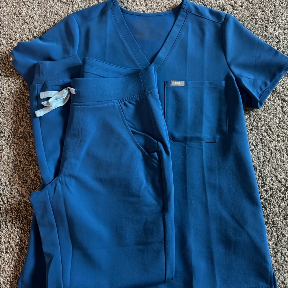 Figs Royal Blue Scrubs